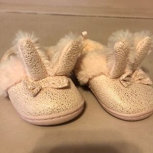 Pink Bunny Slippers